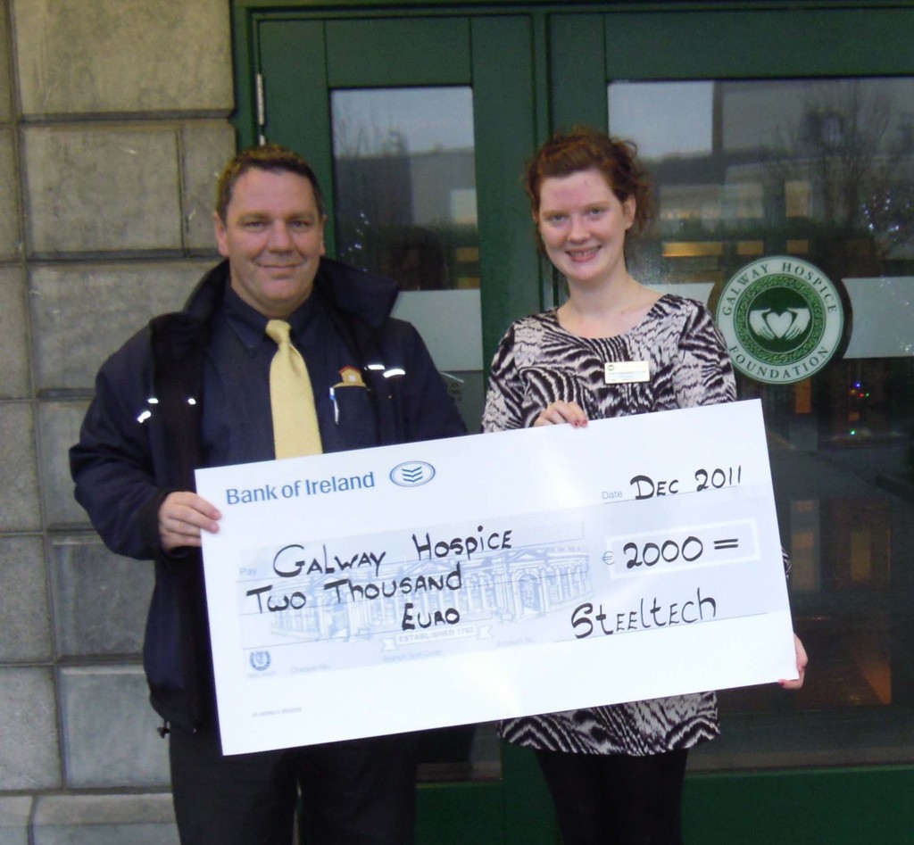 Cheque Presentation Steeltech