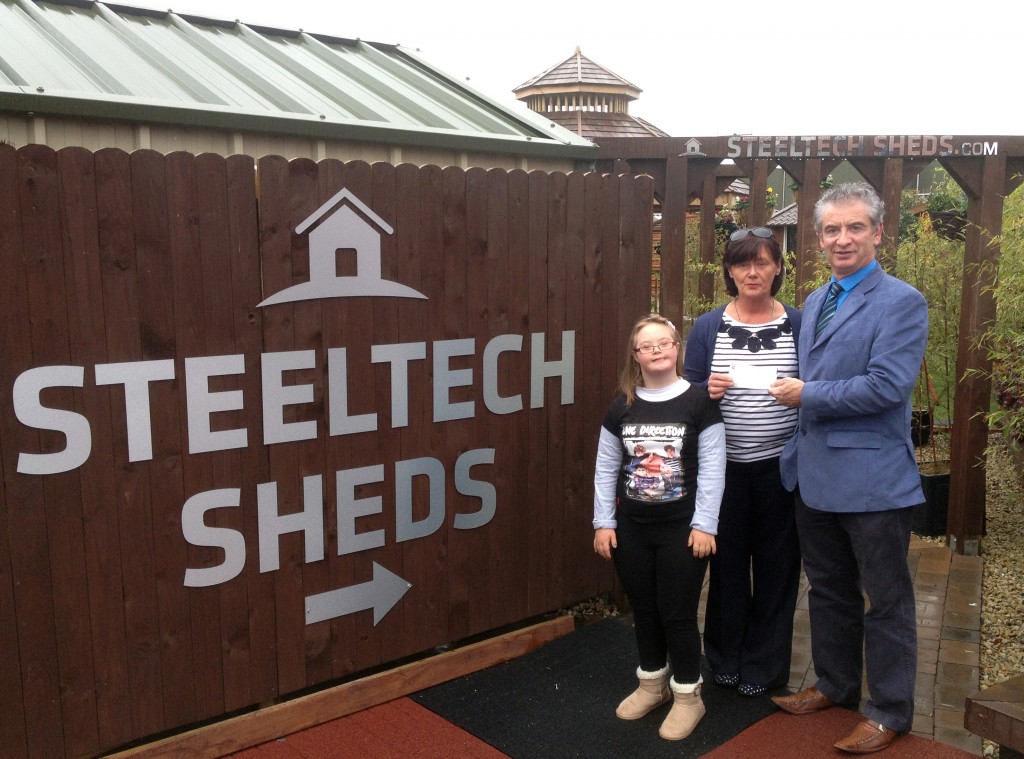 Steeltech Present's 2000 to Down Syndrome Ireland