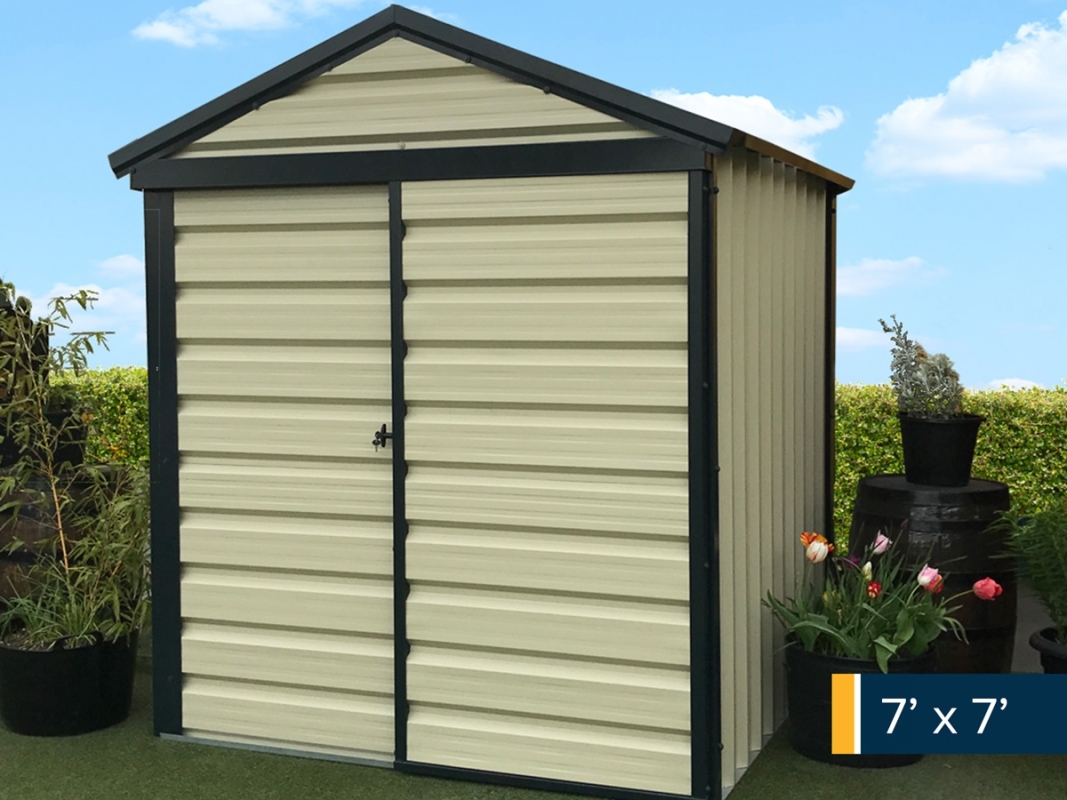 Steel Sheds Dublin 2m x 2m Steel Shed