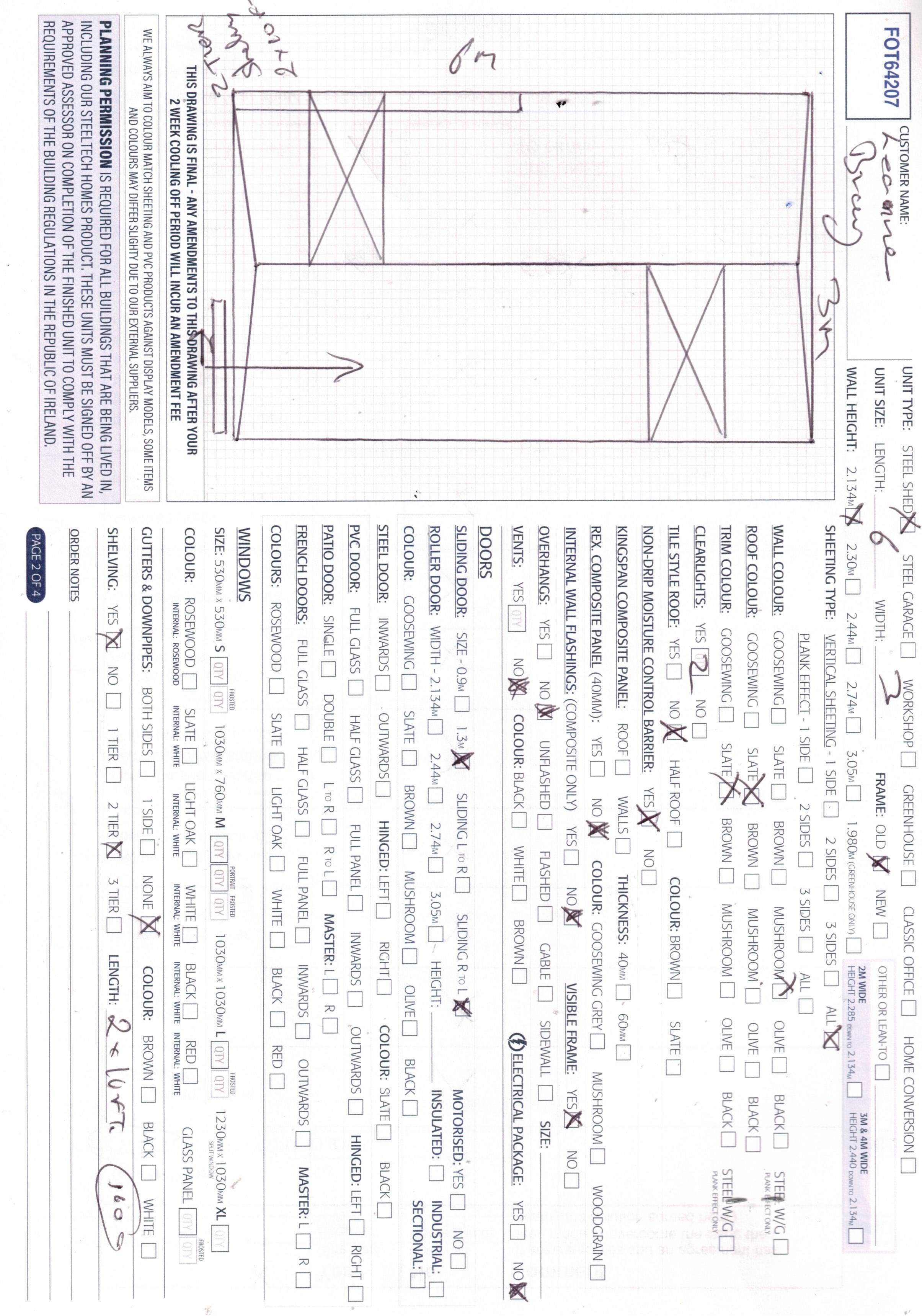 Upload Scanned Order Form - Page 2