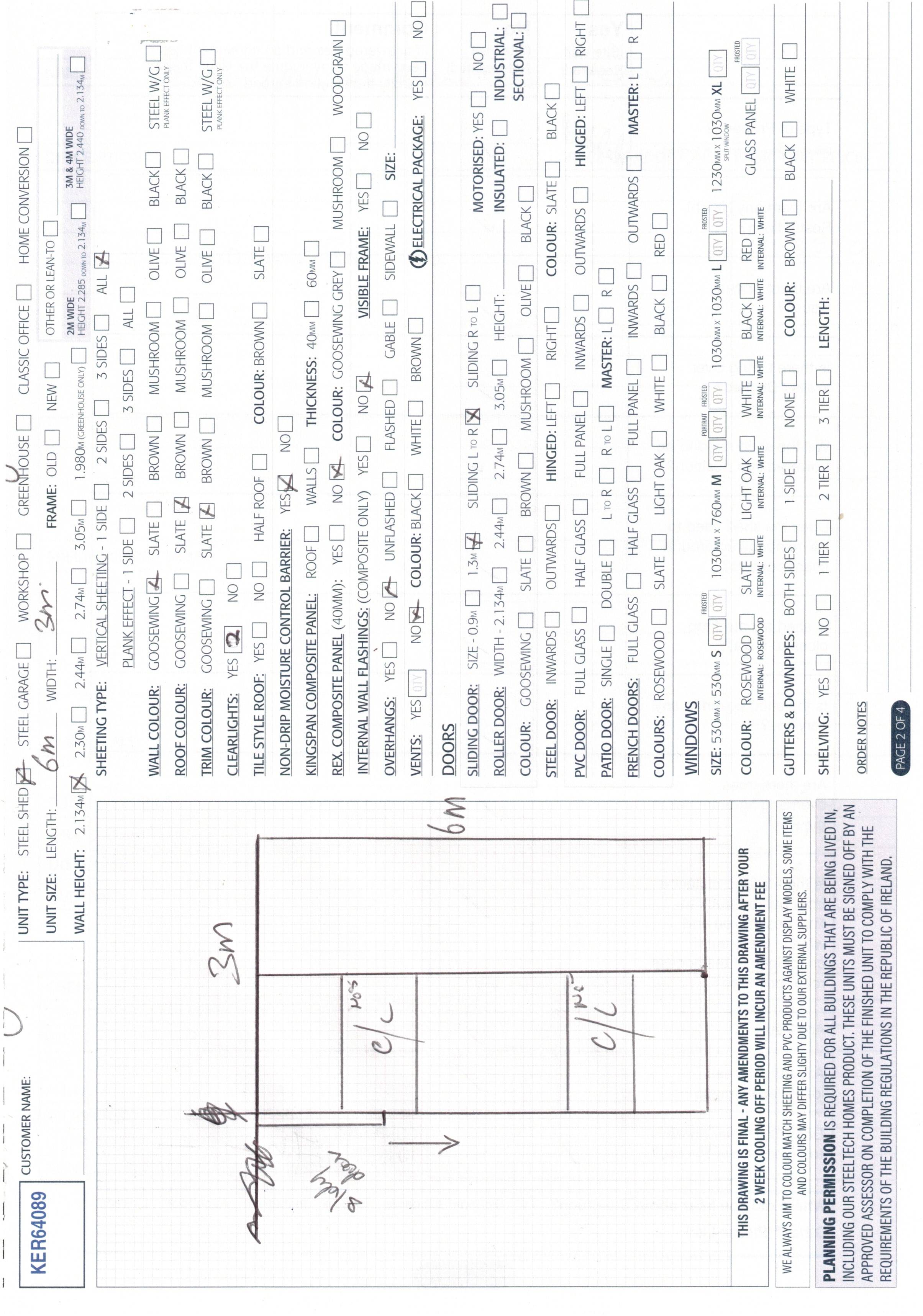 Upload Scanned Order Form - Page 2
