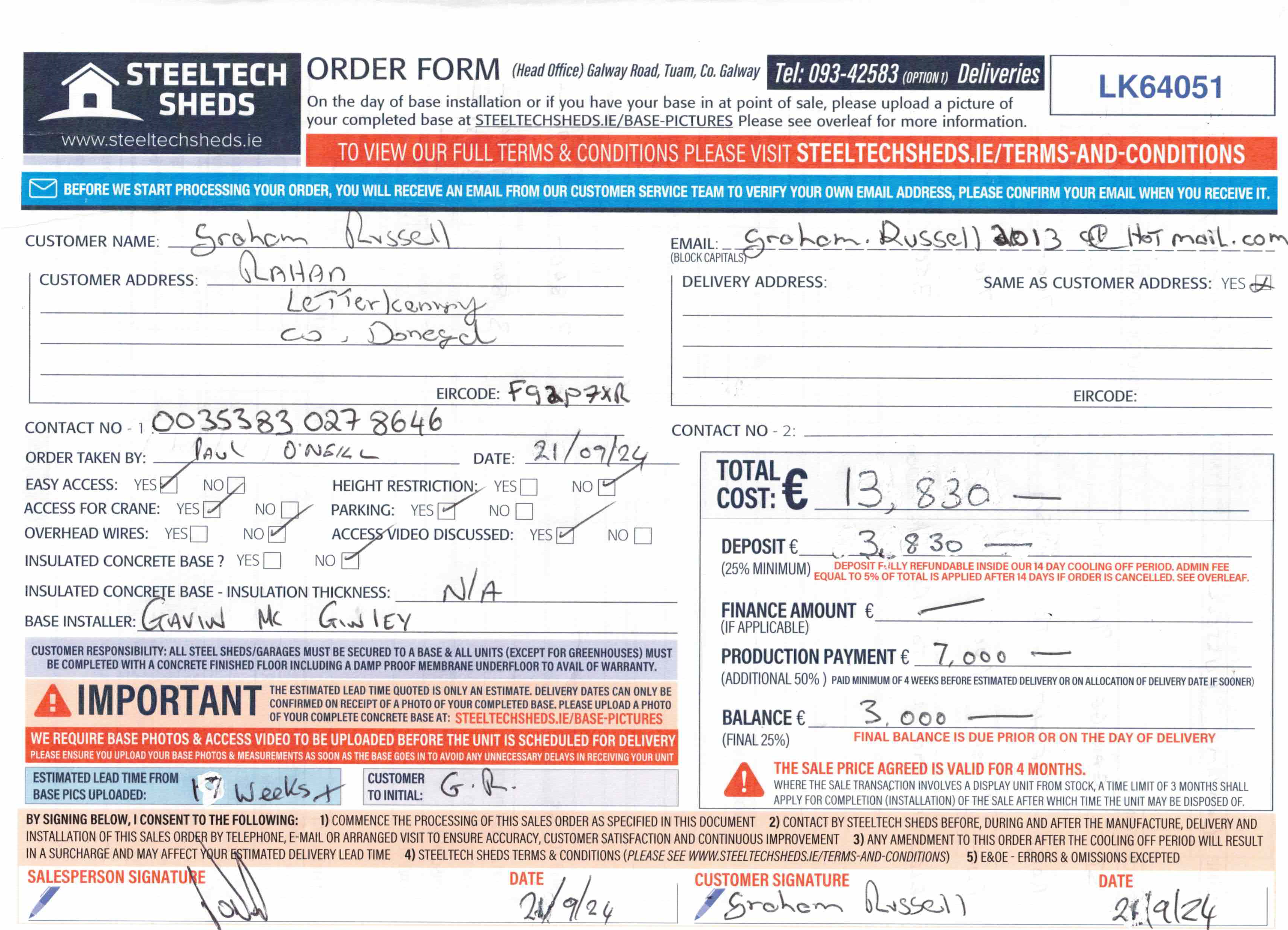 Upload Scanned Order Form - Page 1